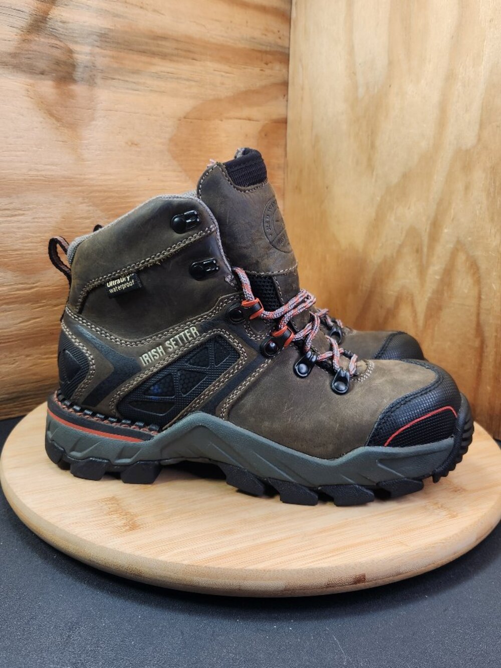 Irish Setter Crosby Red Wing Womens Waterproof Composite Toe Work Boots Size 6